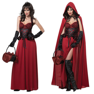 Marcella | Maxi costume elegante con cappuccio e corsetto