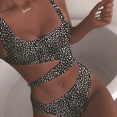 Johanna | Costume da bagno elegante con cinturino incrociato