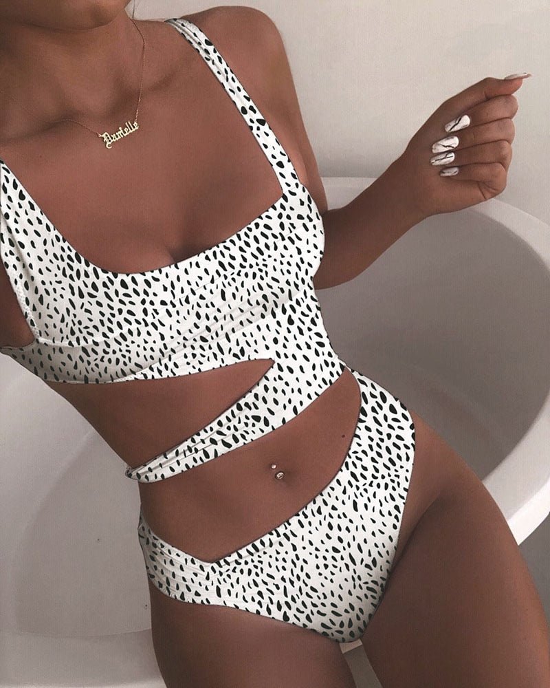 Johanna | Costume da bagno elegante con cinturino incrociato