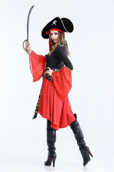 Angelica | Abito elegante da pirata per Halloween e feste a tema