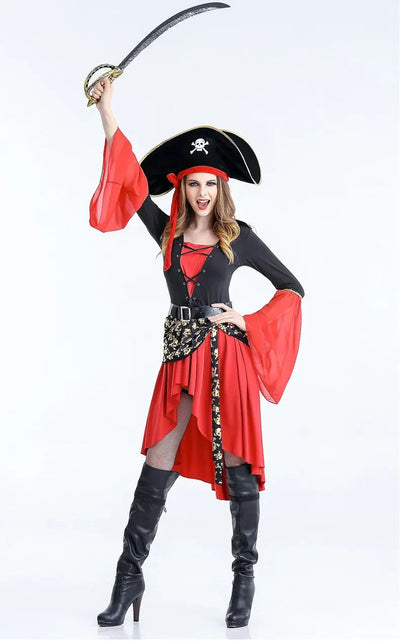 Angelica | Abito elegante da pirata per Halloween e feste a tema