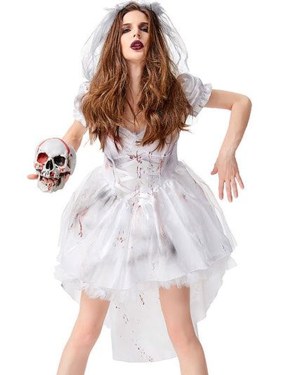 Bettina | Costume da vampiro per Halloween con effetto sangue