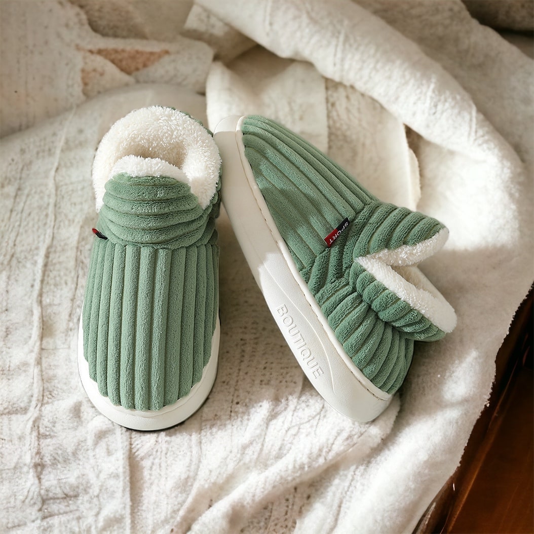 Alessia | Fodera in pile e morbide pantofole