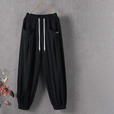 Lucrezia | Pantaloni tempo libero tinta unita