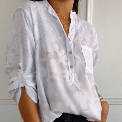 Daniela | Blouse d'été imprimée à manches longues