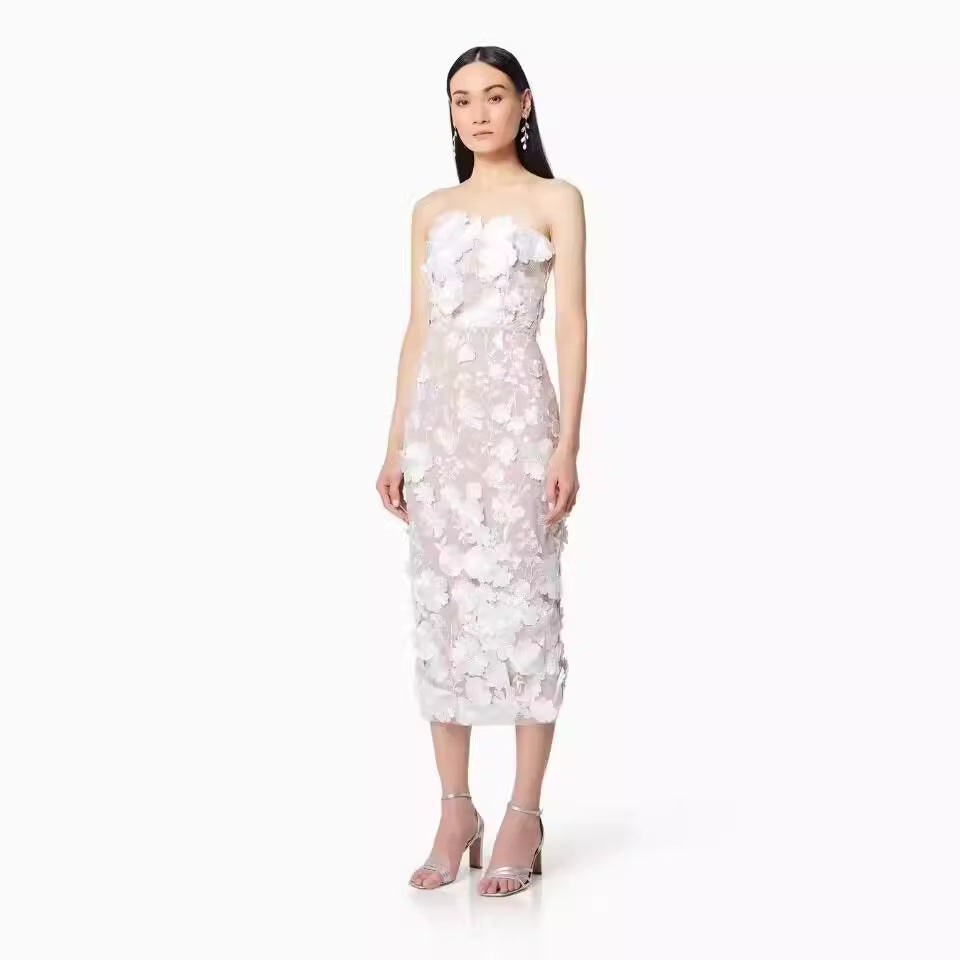 Daniela | Elegante abito midi da festa