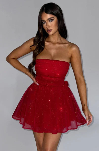 Daniela | Mini festliches Bustierkleid