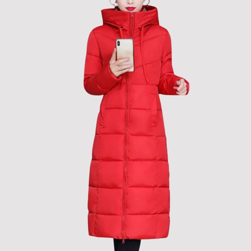 Leona | Cappotto invernale lungo da donna