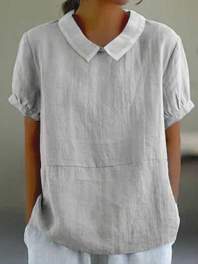 Diana | Elegante top con colletto vintage