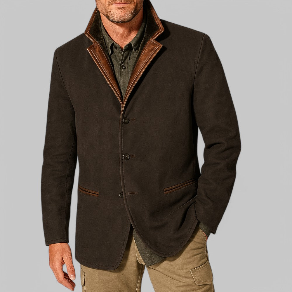 Raniero | Elegante Vintage-Lederjacke