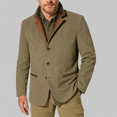 Raniero | Elegante Vintage-Lederjacke