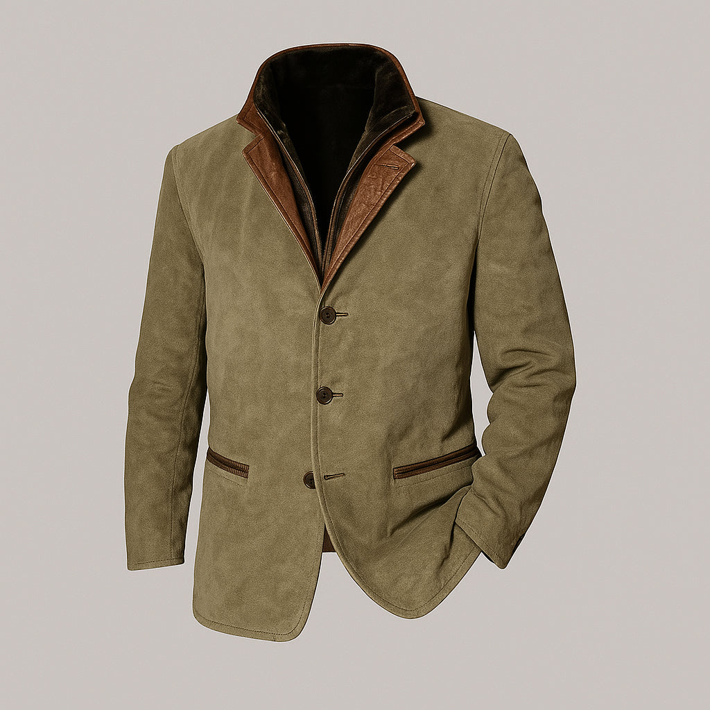 Raniero | Elegante Vintage-Lederjacke