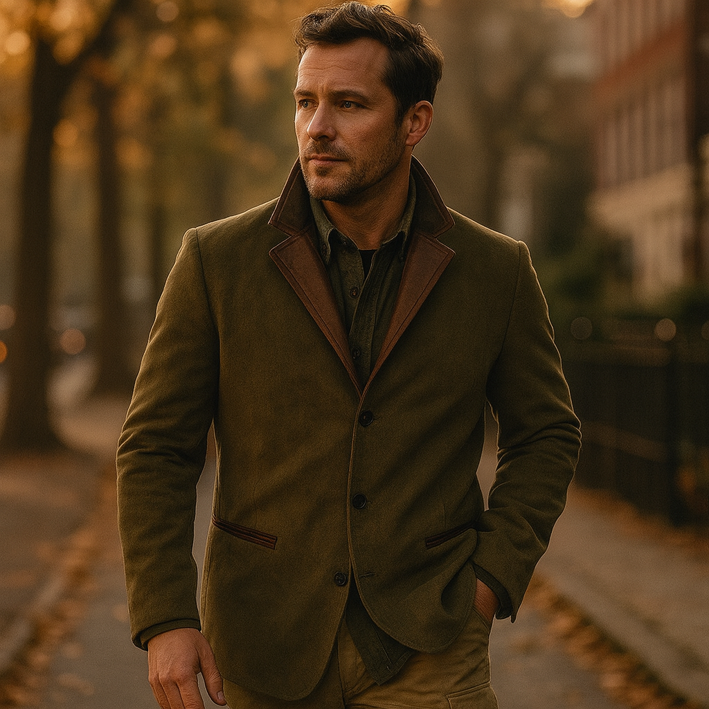 Raniero | Elegante Vintage-Lederjacke