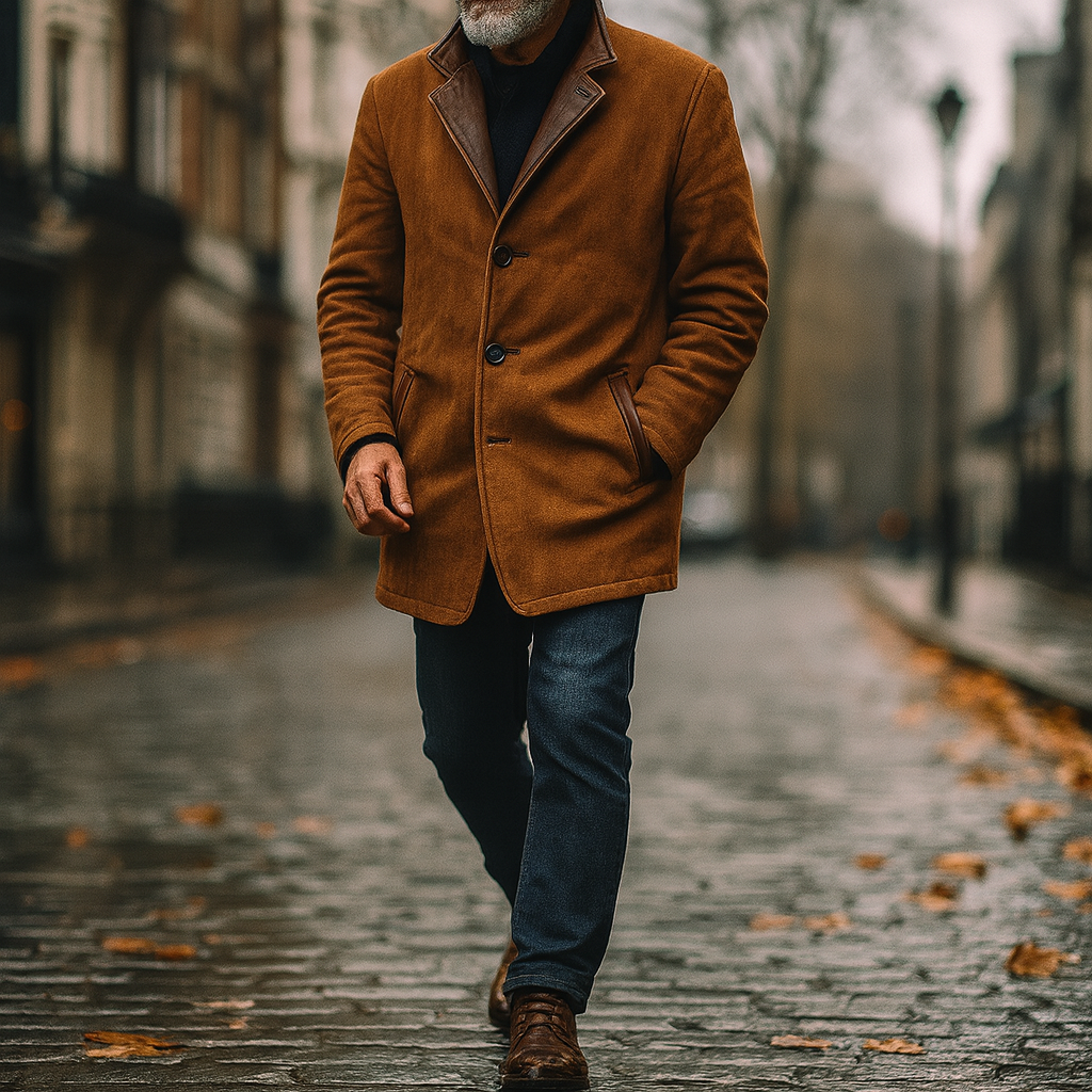 Raniero | Elegante Vintage-Lederjacke