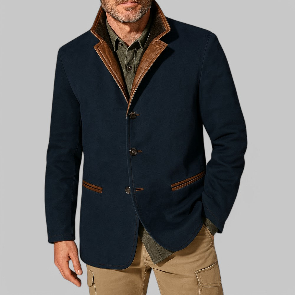 Raniero | Elegante Vintage-Lederjacke