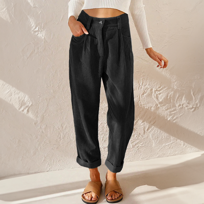 Variant image for Elise | Pantaloni Casual in Cordone per Donne-25