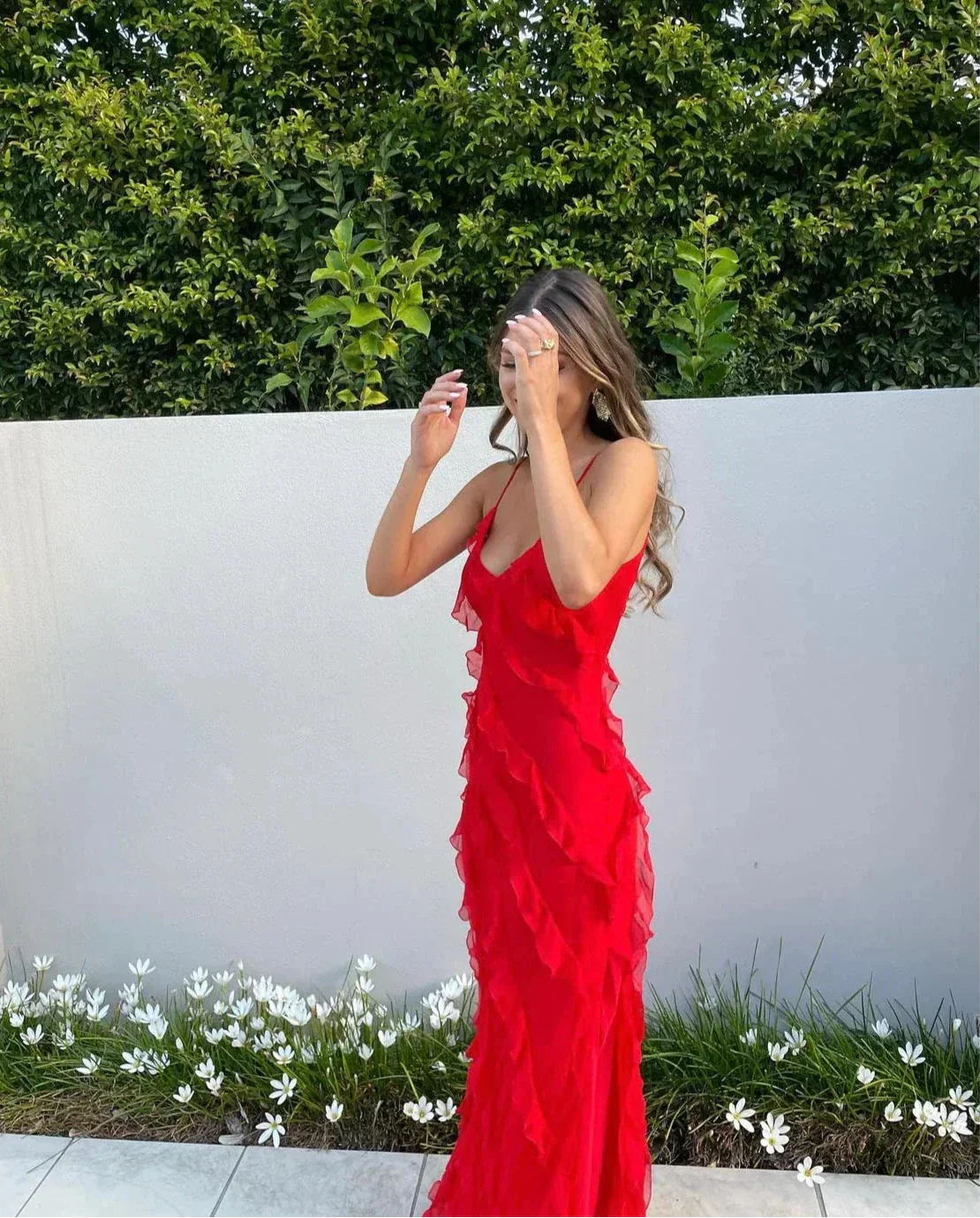 Mara | Abito Maxi Senza Spalline Elegante 3