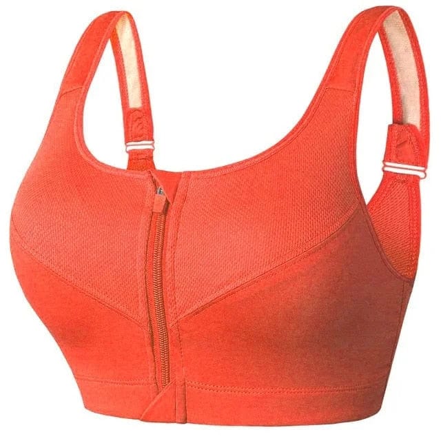 Elke | Chiusura di custodia aziendale di reggiseno sportivo confortevole