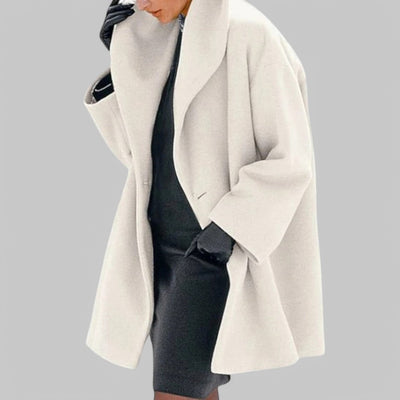 Selene | Elegant Women's Autumn and Winter Camel Coat