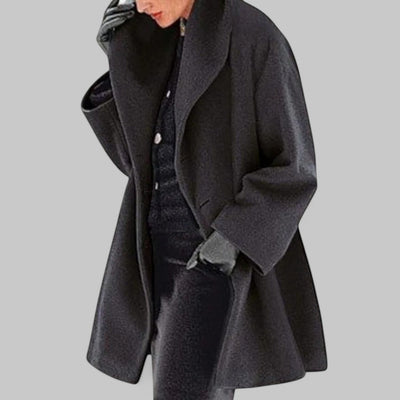 Selene | Elegant Women's Autumn and Winter Camel Coat