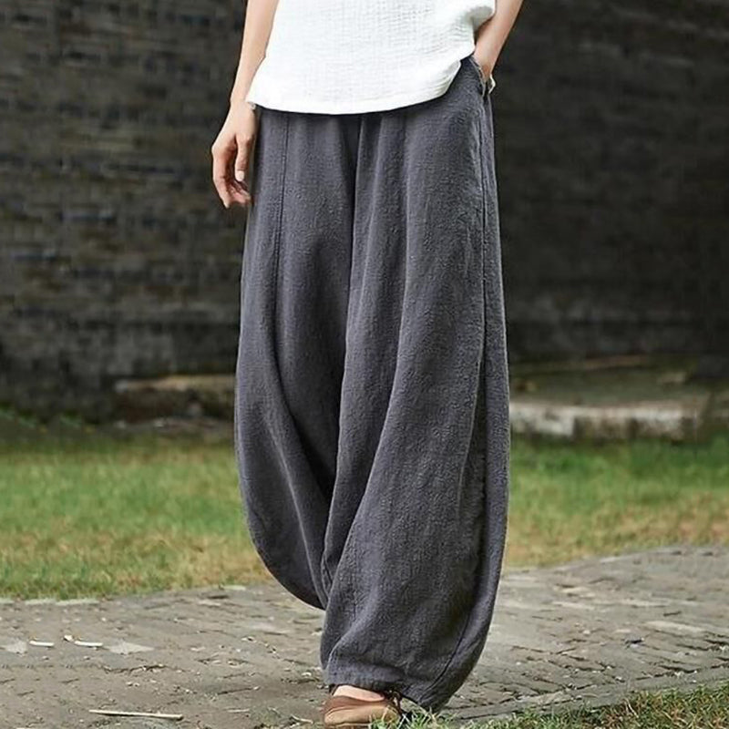 Emila | Pantaloni comodi di cotone