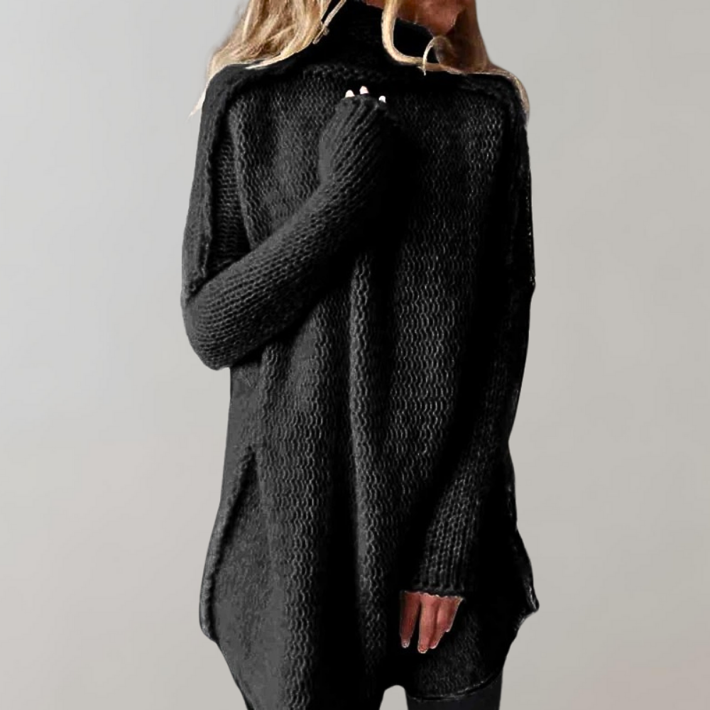 Azzurra | Confortevole maglione lungo