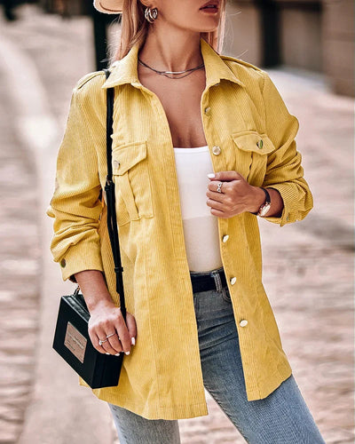 Emilia | Giacca moderna ed elegante in velluto a coste