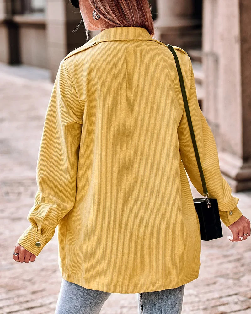 Emilia | Giacca moderna ed elegante in velluto a coste