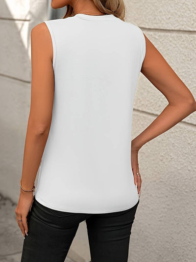 Eva | Casual short-sleeve summer blouse