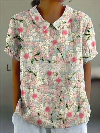 Variant image for Flora | Top Floreale Elegante Casual-31