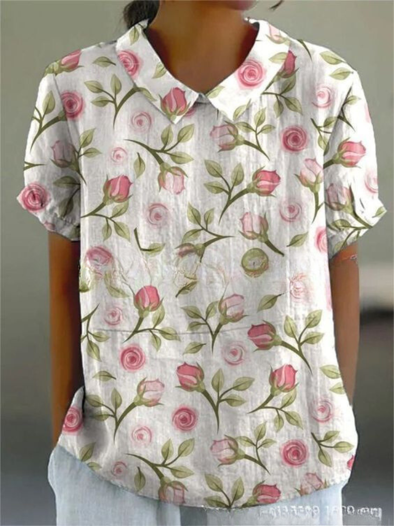 Variant image for Flora | Top Floreale Elegante Casual-37