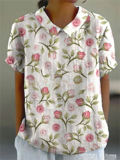 Variant image for Flora | Top Floreale Elegante Casual-37