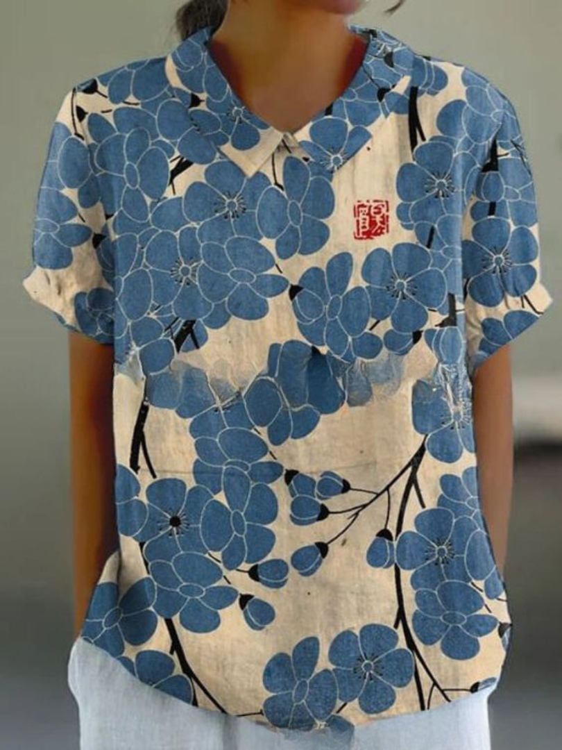 Variant image for Flora | Top Floreale Elegante Casual-43