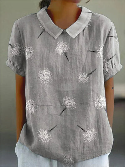Variant image for Sumper | Top Estivo Floreale con Maniche Corte-13