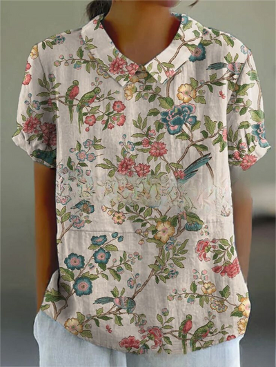 Variant image for Flora | Top Floreale Elegante Casual-55