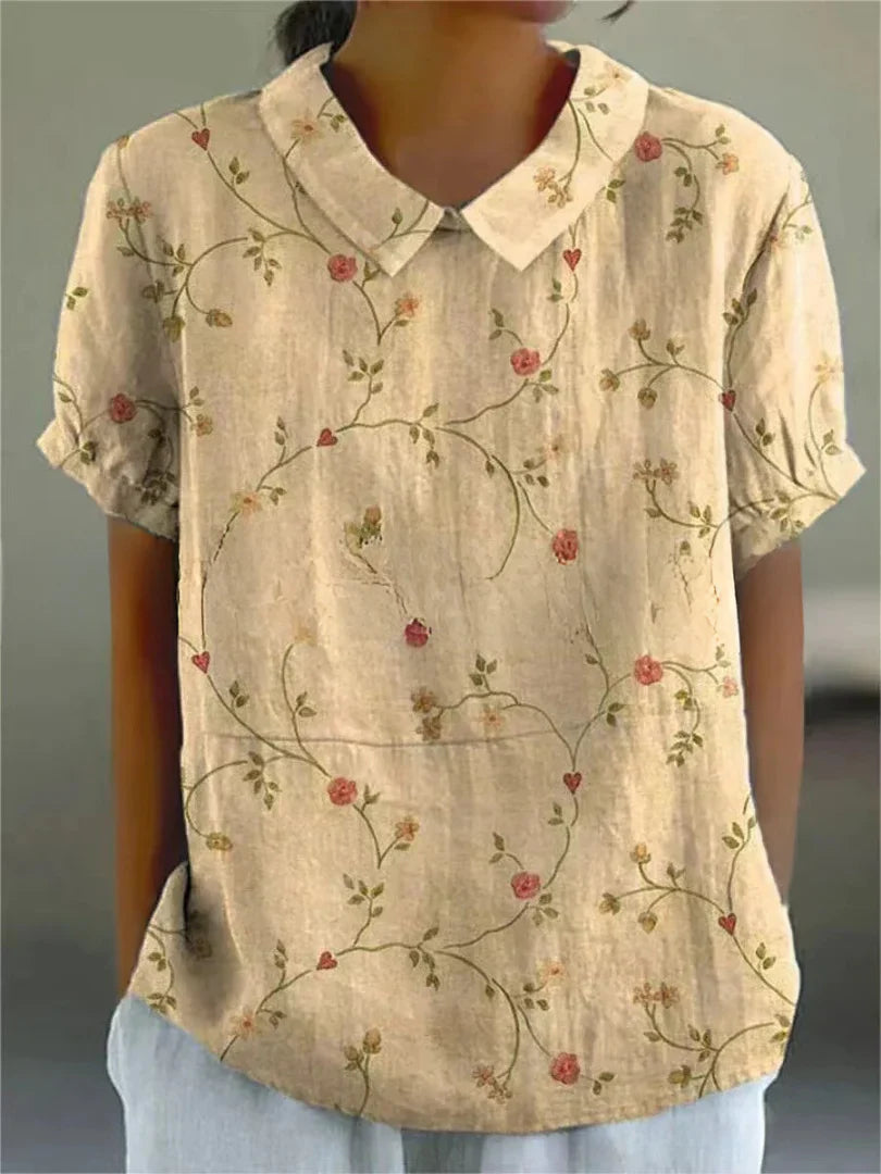 Sumper | Top Estivo Floreale con Maniche Corte 6