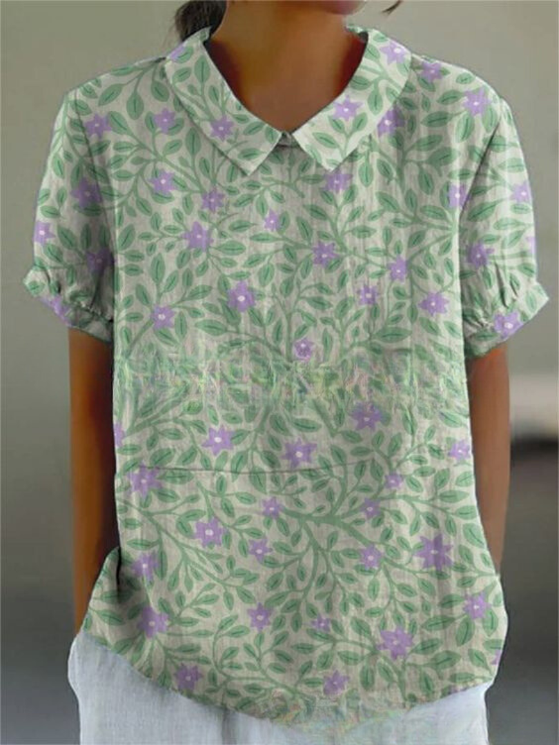 Variant image for Flora | Top Floreale Elegante Casual-19