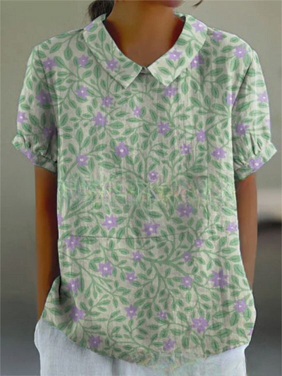 Variant image for Flora | Top Floreale Elegante Casual-19