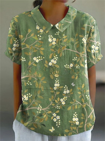 Variant image for Flora | Top Floreale Elegante Casual-25