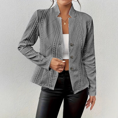 Francesca | Blazer classico del colletto moderno 1