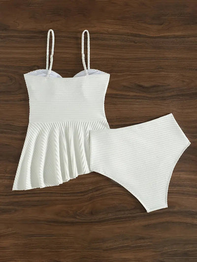 Franziska | Elegante tankini con cinturini regolabili