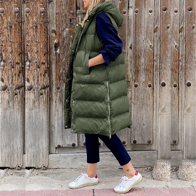 Franziska | Giubbotto con cappuccio di luce e maniche alla moda