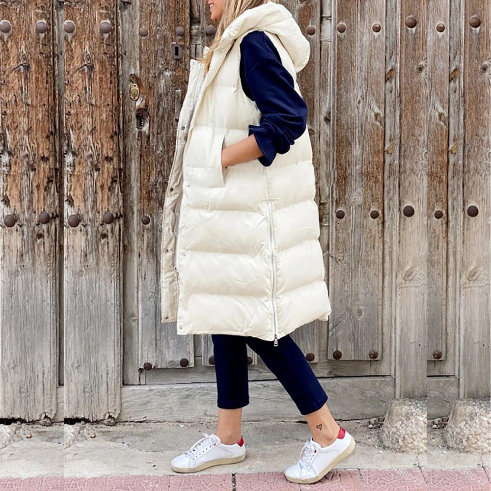 Franziska | Giubbotto con cappuccio di luce e maniche alla moda