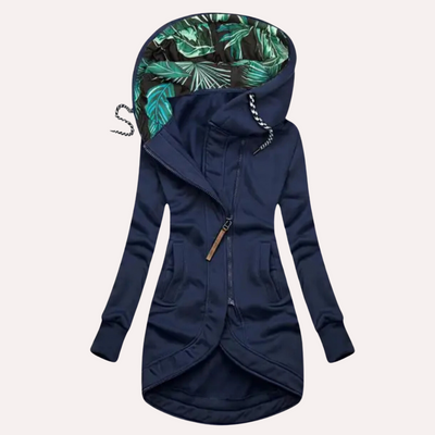 Roberta | Giacca  Fleece Elegante con Cappuccio