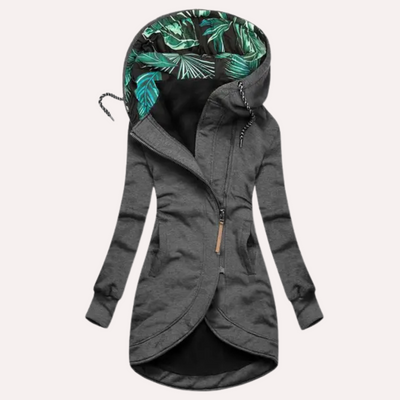 Roberta | Giacca  Fleece Elegante con Cappuccio