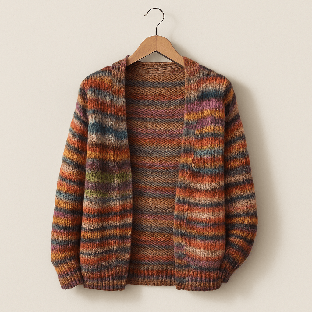 Patrizia | Giacca in maglia multicolore