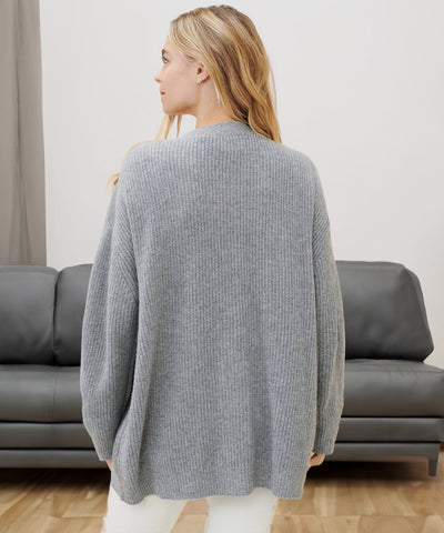Laura | Giacca in maglia a righe con bottoni