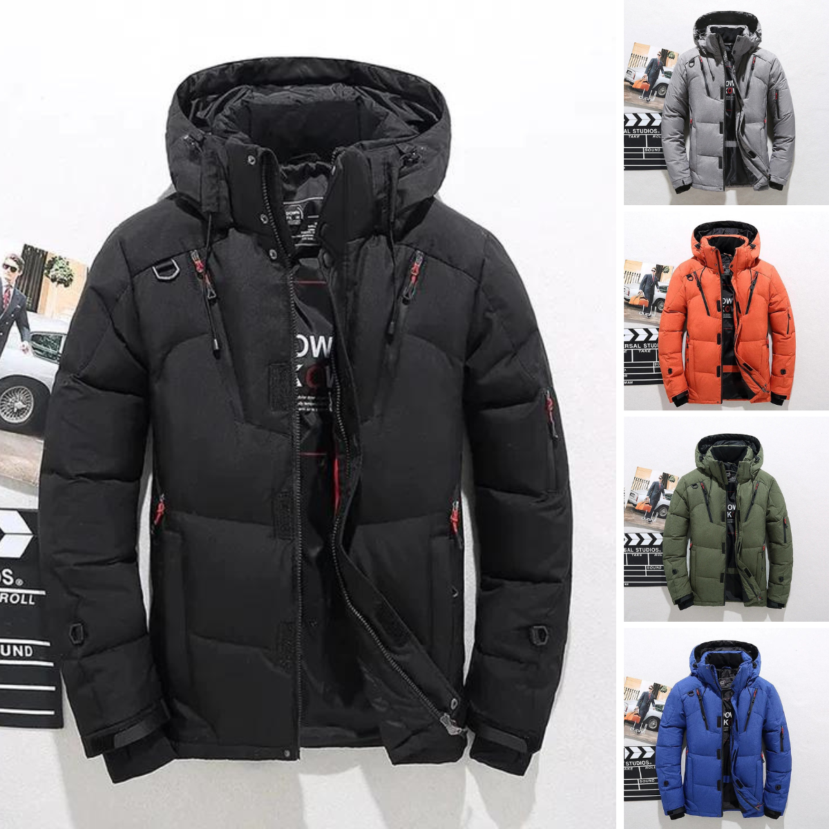 Antonio | Giacca Elegante Piuma Premium