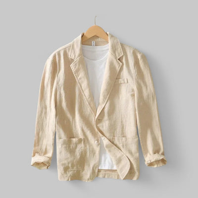 Gianleone | Cardigan leggero e traspirante in lino
