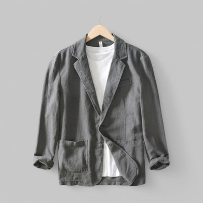 Gianleone | Cardigan leggero e traspirante in lino